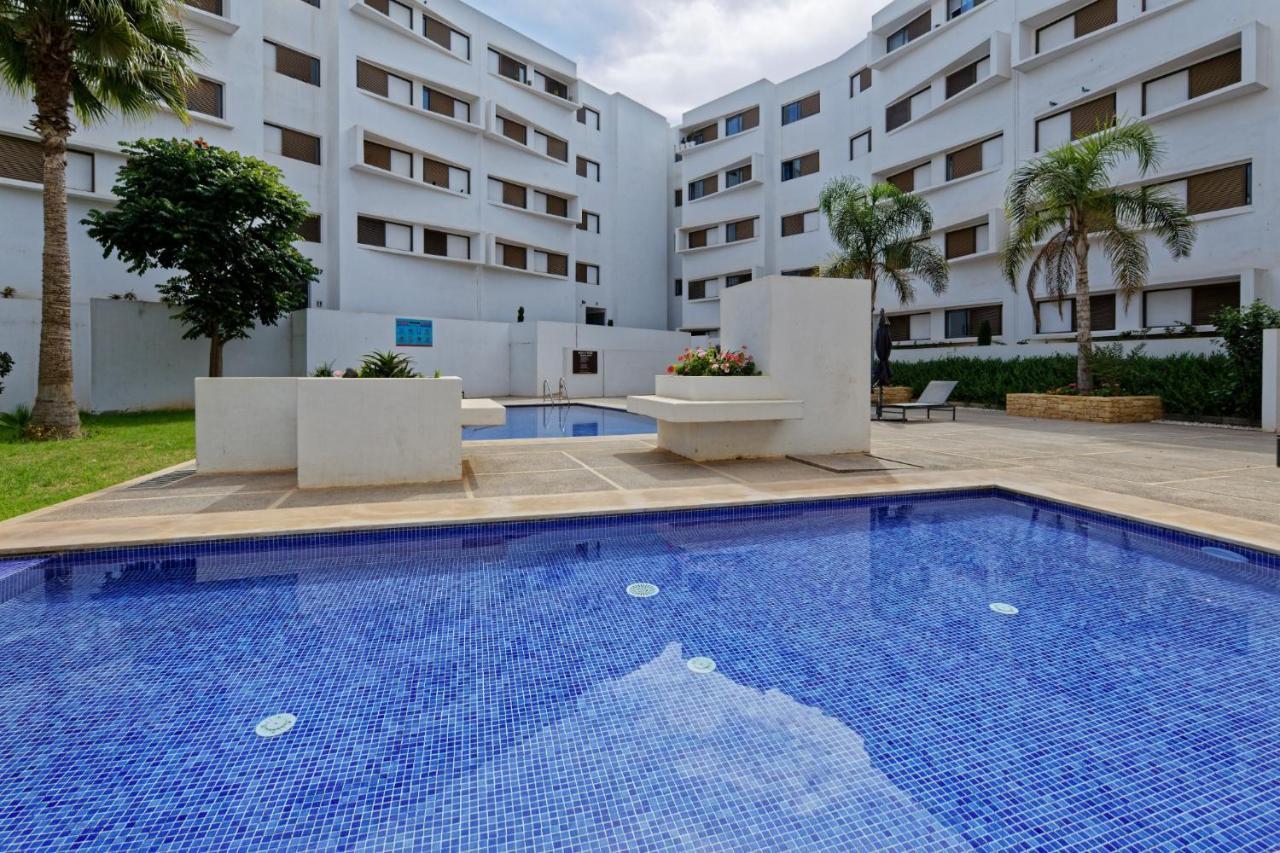 Luxury Apartment 100Sqm With Pool Near Beach Wifi Unlimited With Optical Fiber Агадир Экстерьер фото